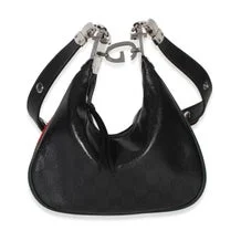 Leather Triangle Shoulder Bag