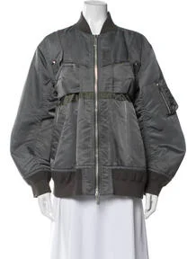 Nylon Bomber Jacket