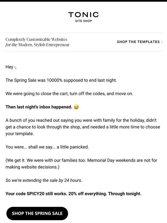 Good news if you spent the weekend ignoring your inbox