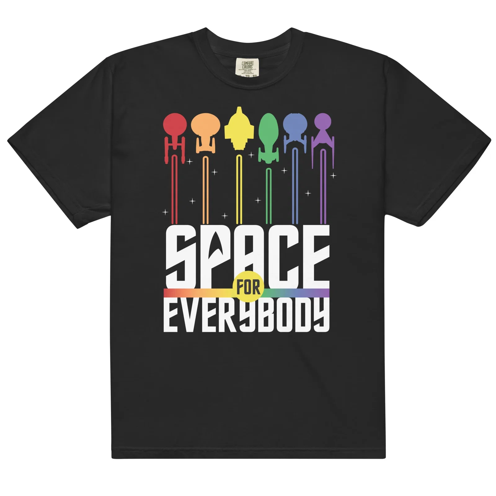 Image of Space for Everybody Pride Tee