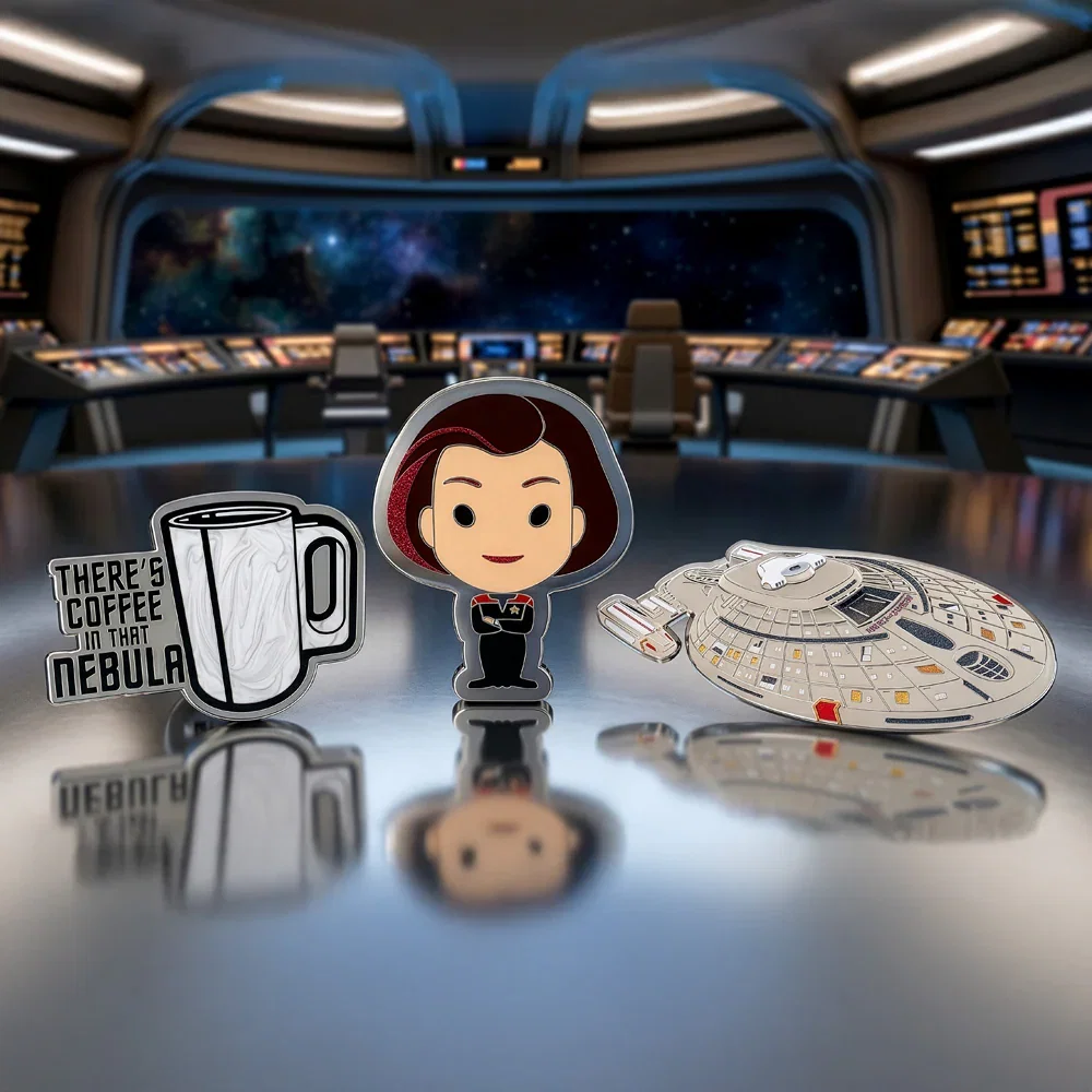 Image of Star Trek: Voyager Janeway Pin Set