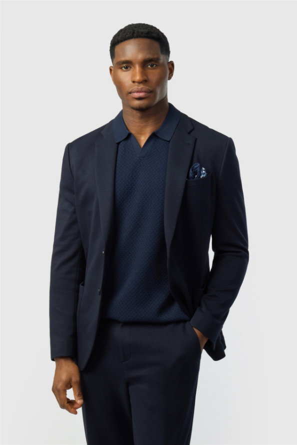 Ted Baker Navy Smart Jersey
