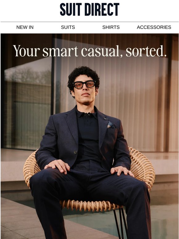 The smart-casual cheat code