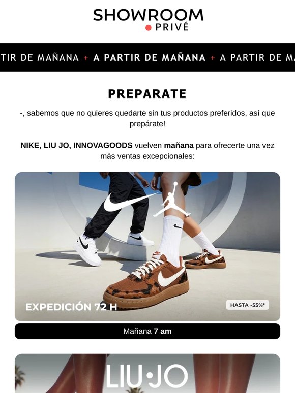 ¿Esperabas noticias de NIKE, LIU JO, INNOVAGOODS?