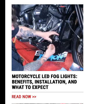Motorcycle LED Fog Lights: Benefits, Installation, and What to Expect