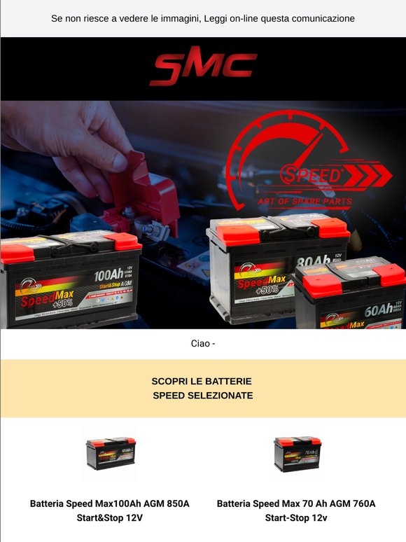 🚘 Quante estati ha già sulle spalle la tua batteria? Cambiala con una nuova SPEED