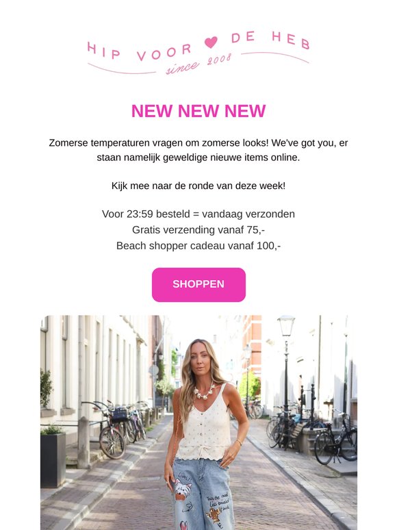 Een geweldige nieuwe lading online: Harper & Yve en meer!