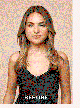 Clip in hair extensions