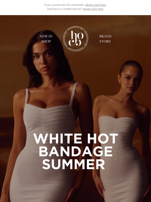 White Hot Bandage Styles