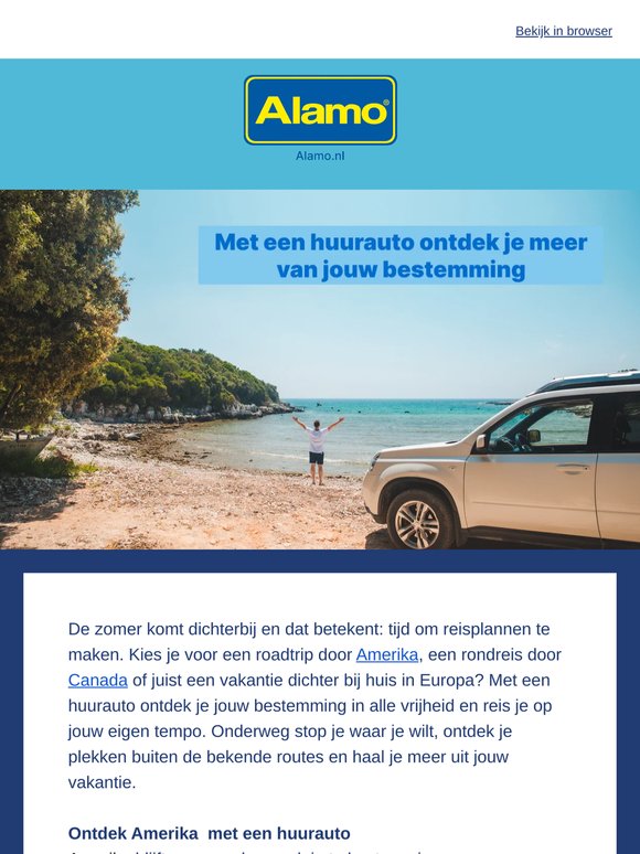 Waar ga jij naartoe deze zomer?