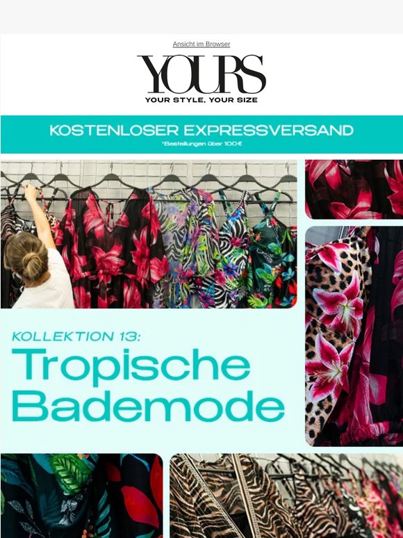 Einführung: Tropische Bademode