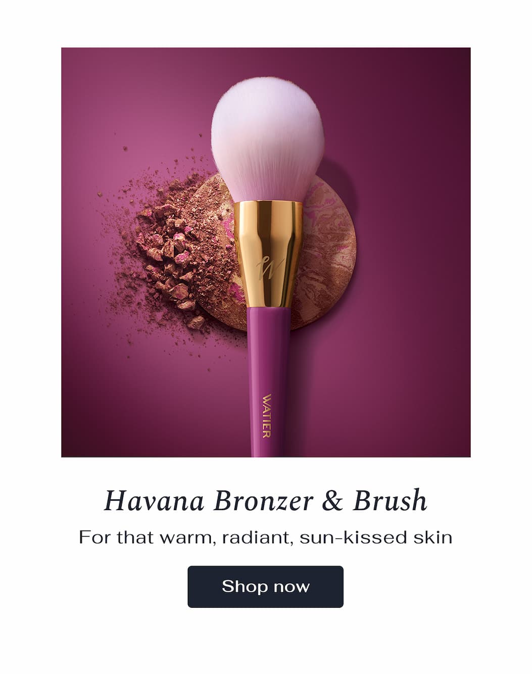 Havana Baked Bronzing Powder & Brush