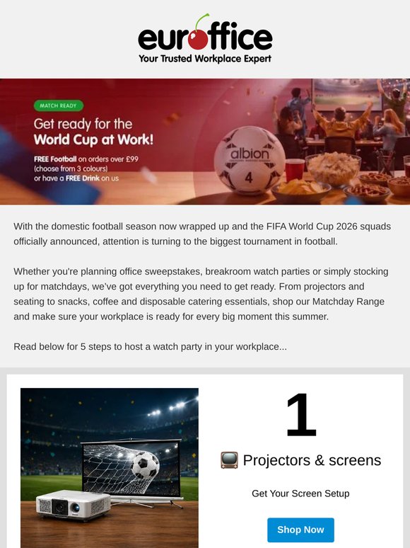 Get Matchday Ready for the World Cup ⚽