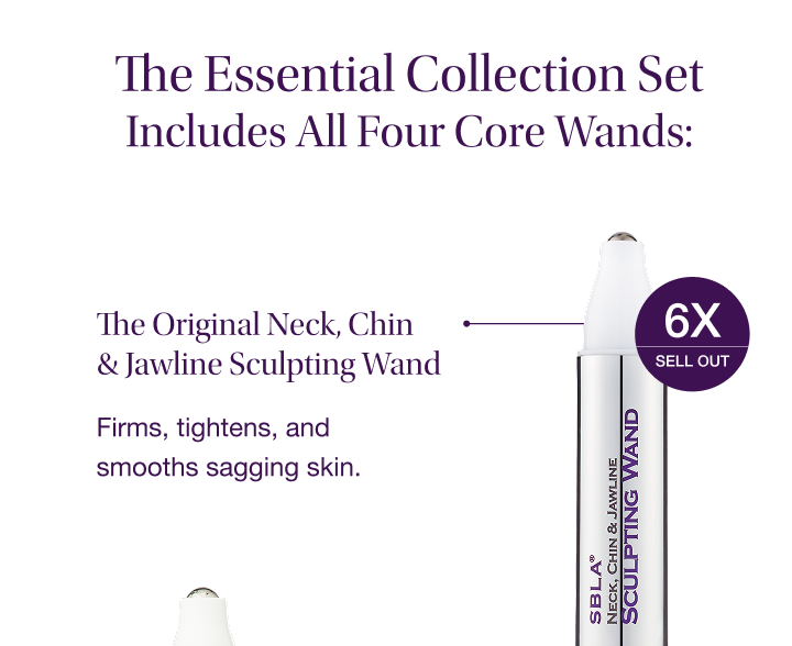 The Essential Collection Set Includes All  Four Core Wands: