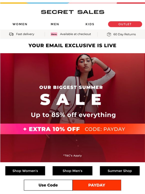 Early Access: Take an Extra 10% Off 🤩