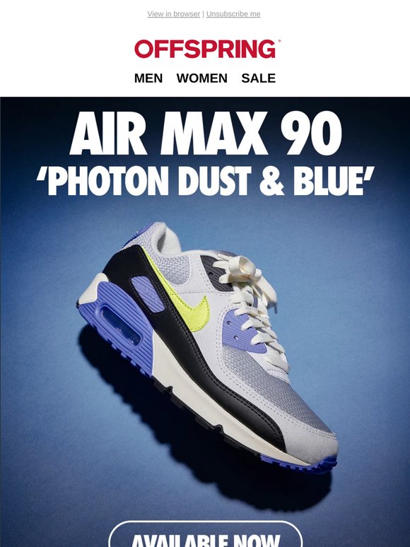 Nike Air Max 90 'Photon Dust Blue'