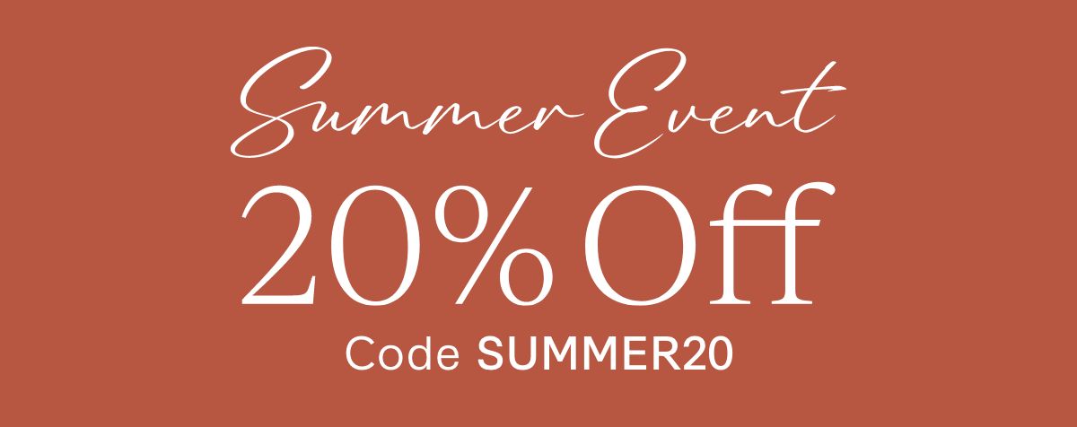 Summer Event 20% Off