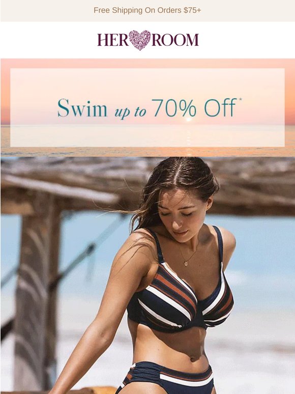 Swim Styles Up to 70% Off 🌊