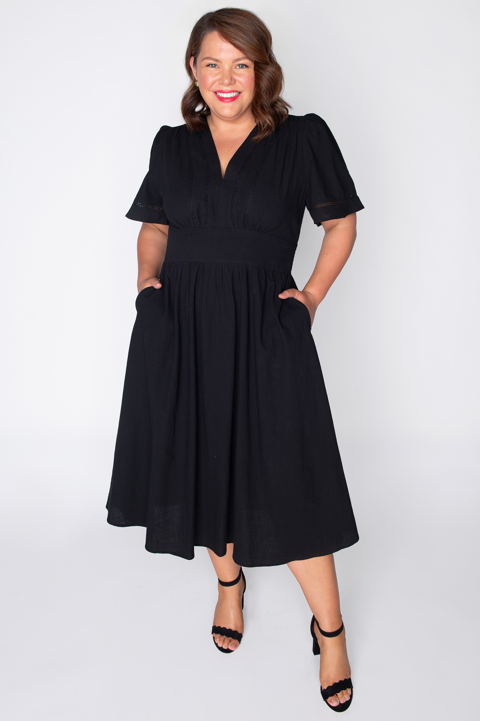 Martina Black Dress