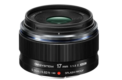 OM SYSTEM M.Zuiko Digital ED 17mm f1.8 II Lens
