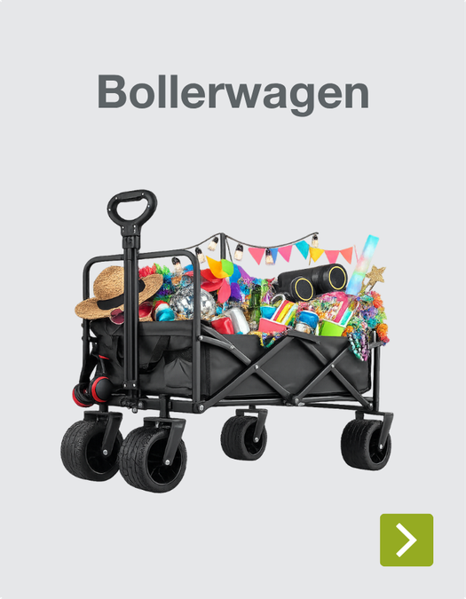 Faltbare Bollerwagen
