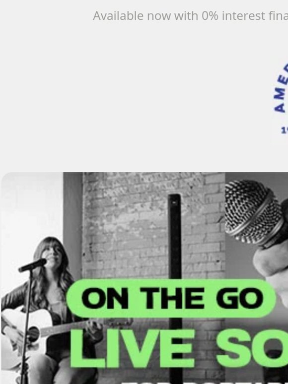 TAKE IT WITH YOU - Portable Live Sound Solutions You'll Love
