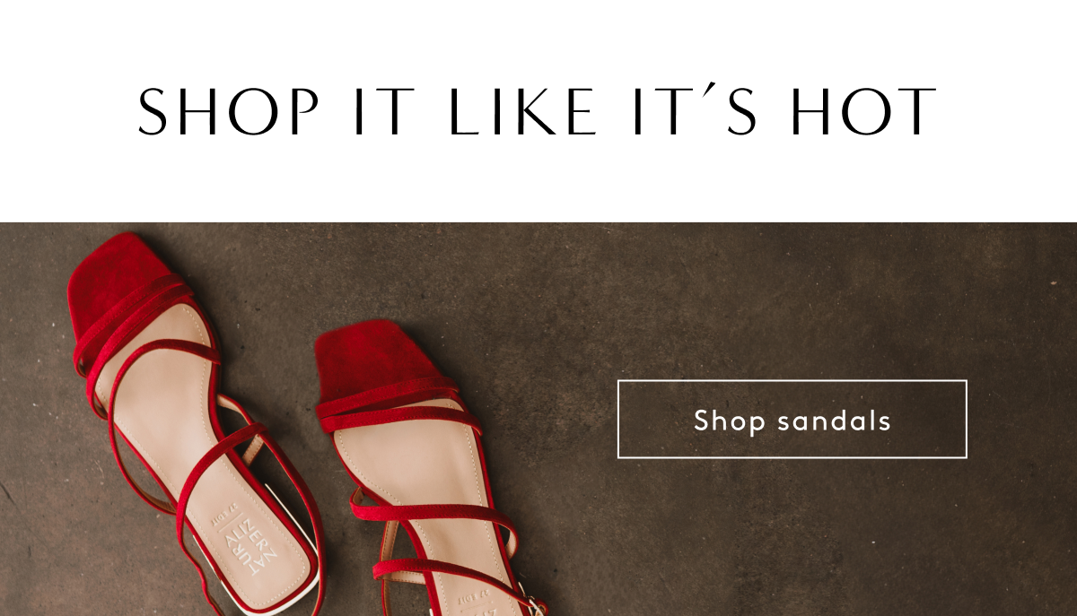 Shop It Like It's Hot | Shop Sandals
