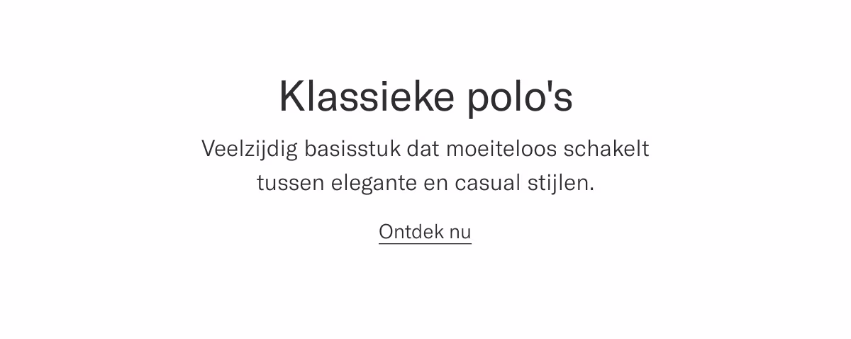 Classic polos