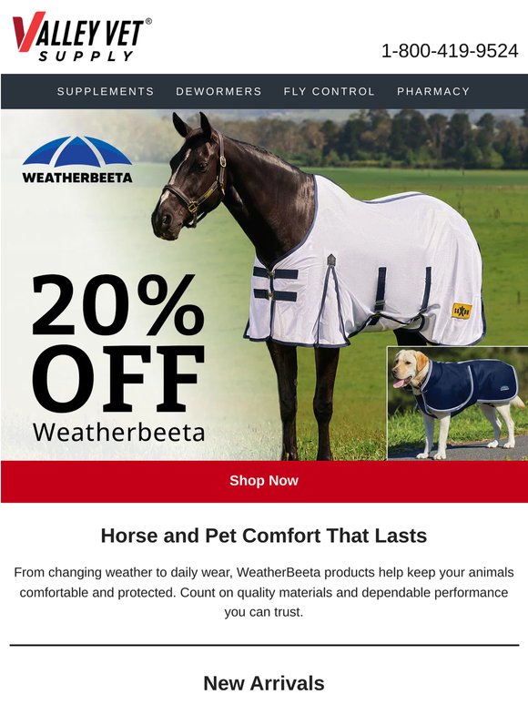 Don't Miss 20% Off WeatherBeeta