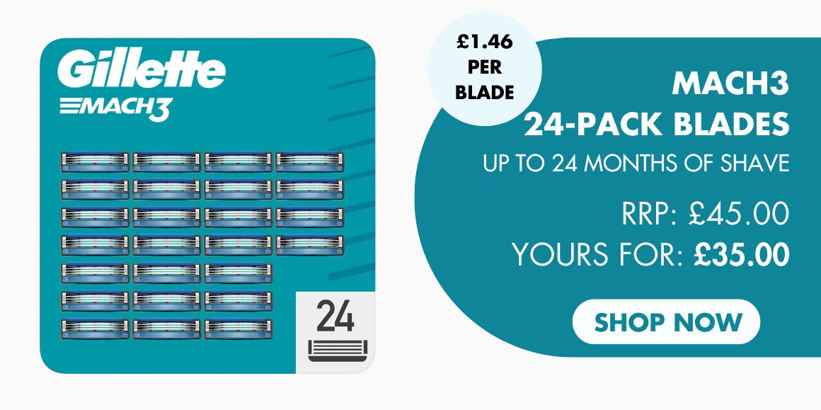 Mach3 24 Pack Blades