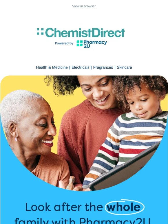 Save time with Family Accounts