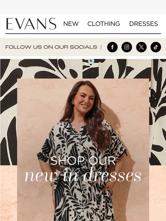 NEW! Dresses For Curves