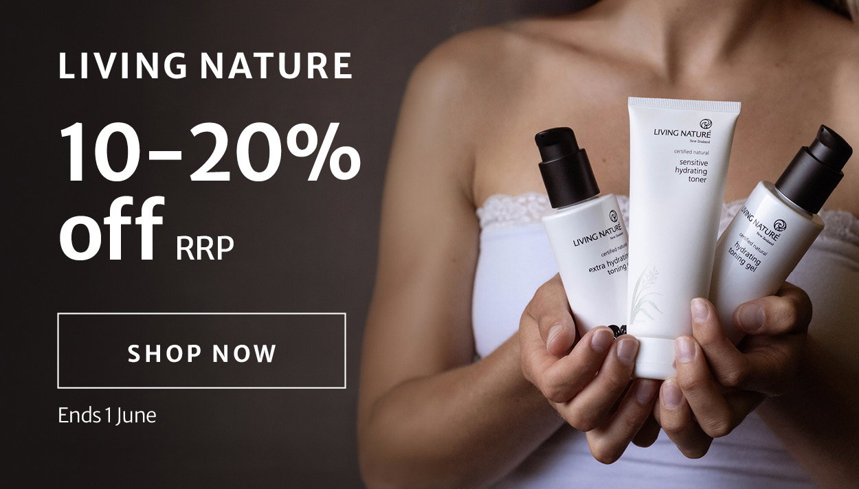 10-20% off RRP on Living Nature