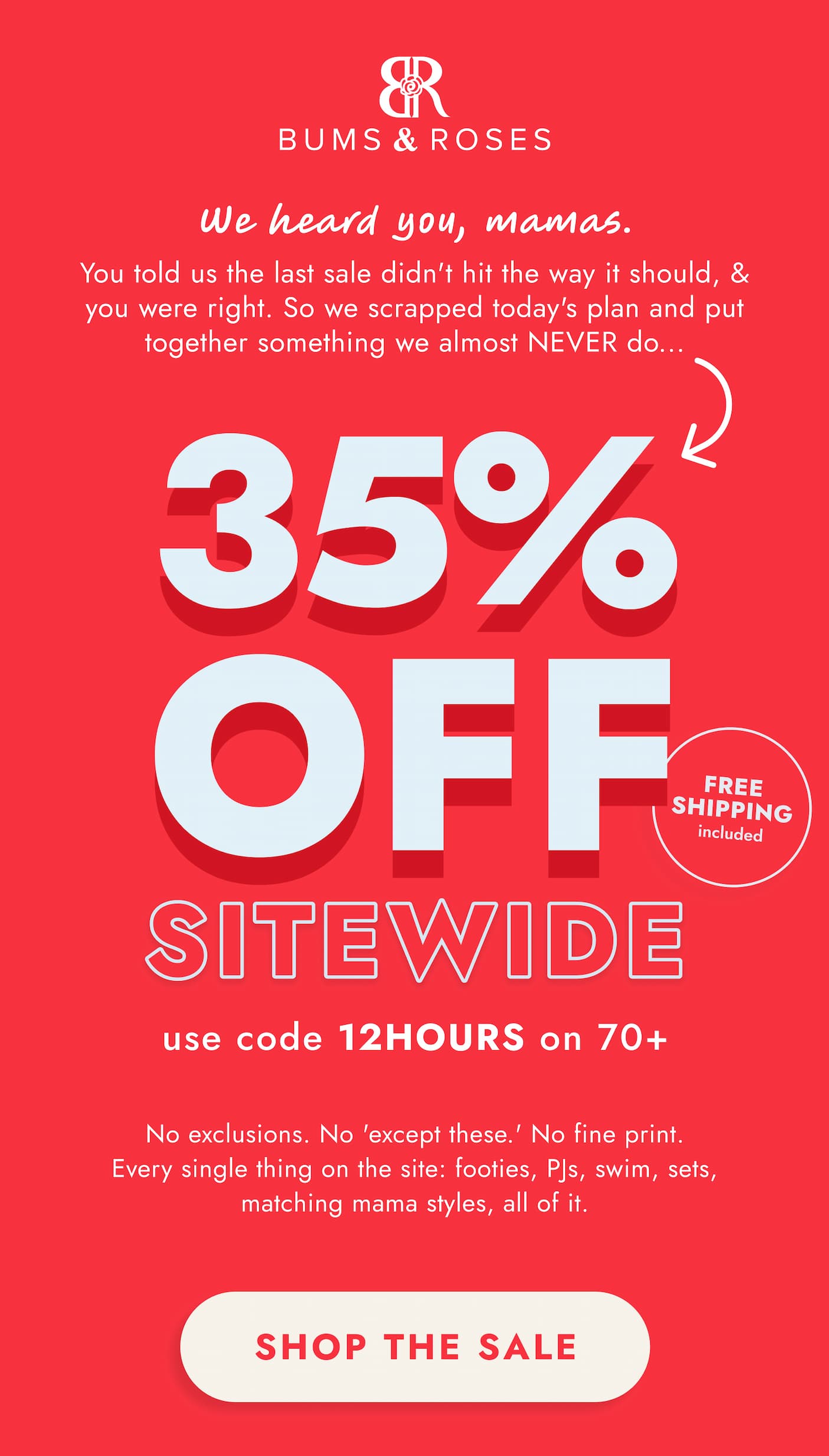 TODAY ONLY! 35% OFF SITEWIDE! HURRY!