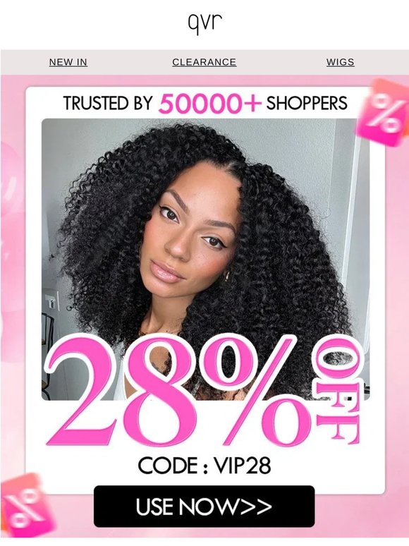 28% OFF for Your First Order Is Waiting.✨