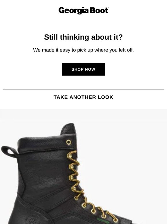 Still thinking about it?