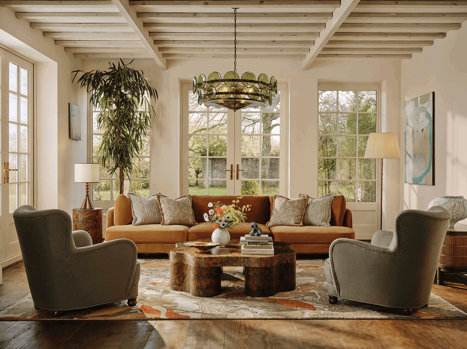 A warm living space