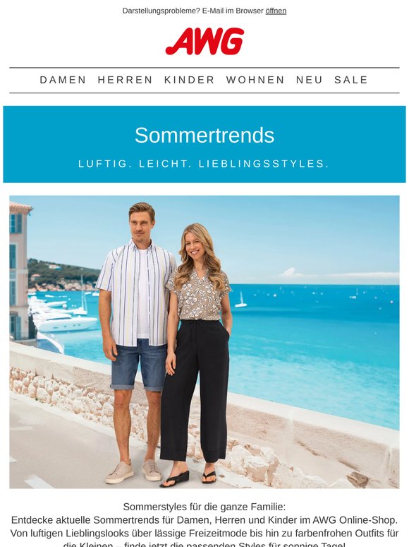Sommermode für die ganze Familie 🌴
