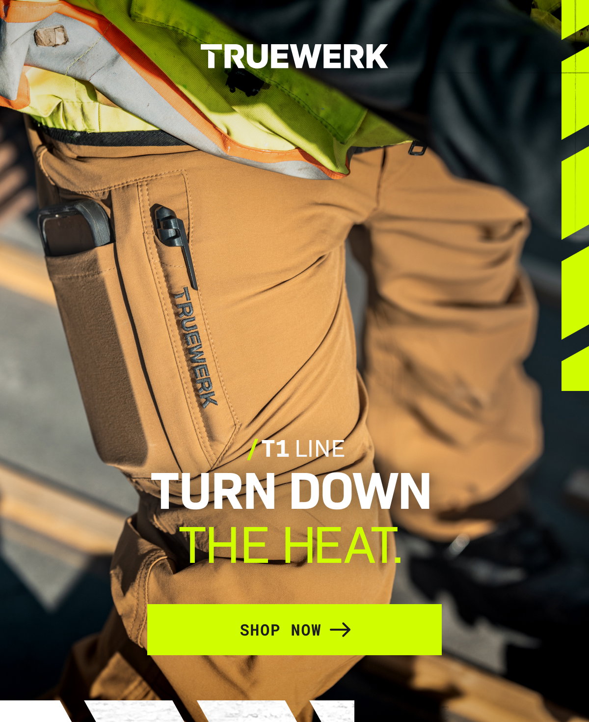 /T1 LINE— TURN DOWN THE HEAT. — SHOP NOW →