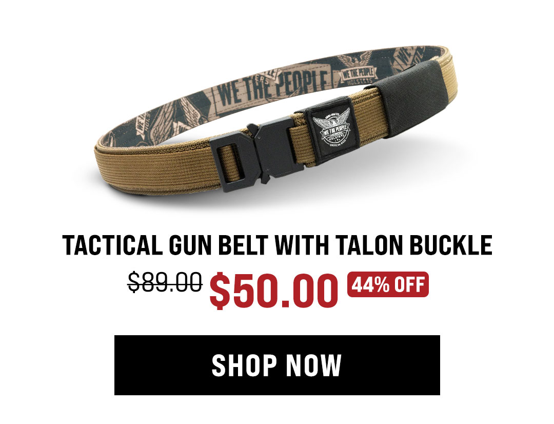 44% OFF Tactical Gun Belt 