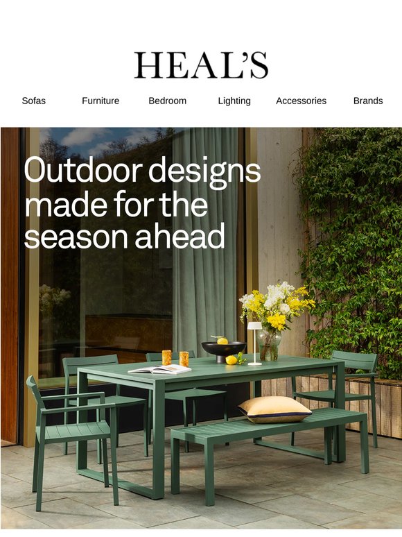 Bestselling pieces for outdoor living