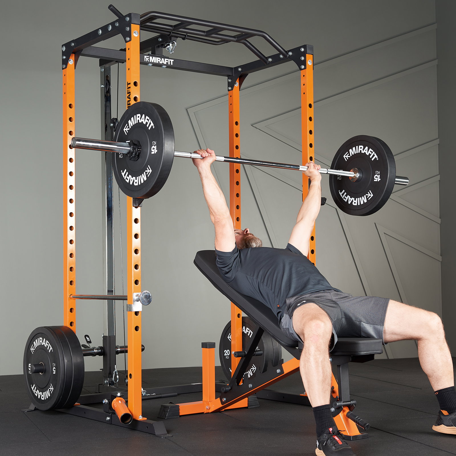 Home gym rack package