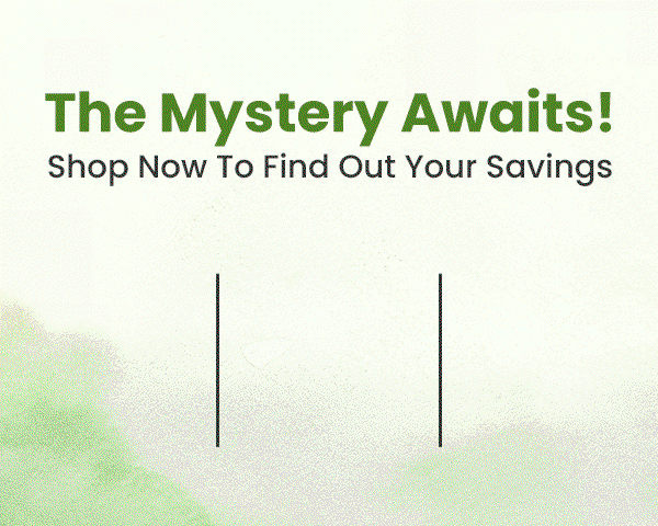 The Mystery Awaits! Shop Now To Find Out Your Savings