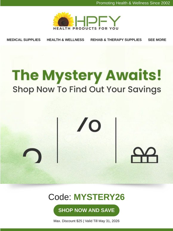 It's a Mid-Week Surprise — What Will You Save?