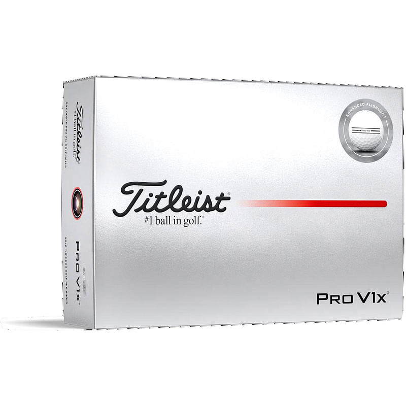 Golfbälle Pro V1X Alignment 2025 - 12er Pack