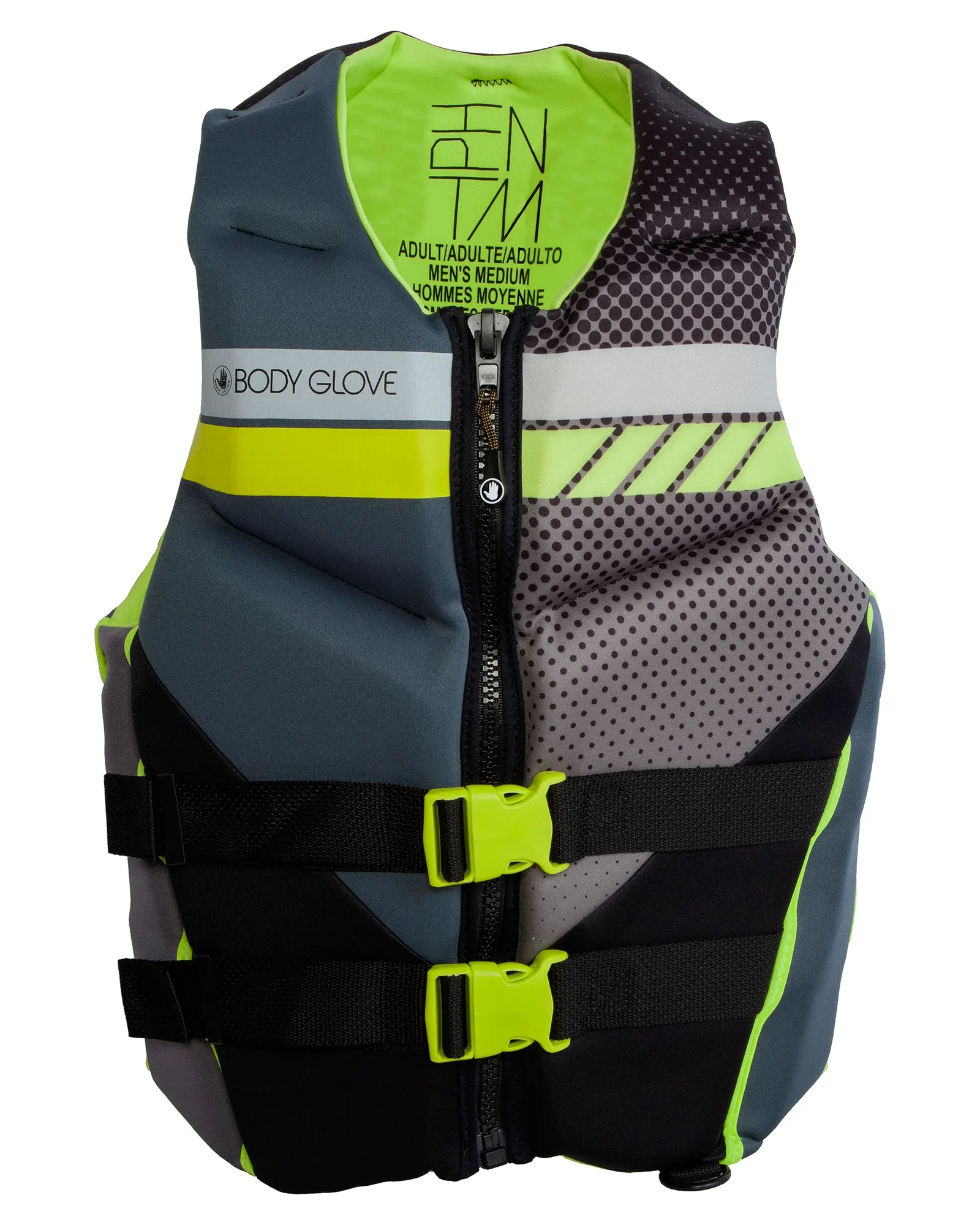 Image of Phantom Men's USCGA + TGA PFD - Grey/Yellow