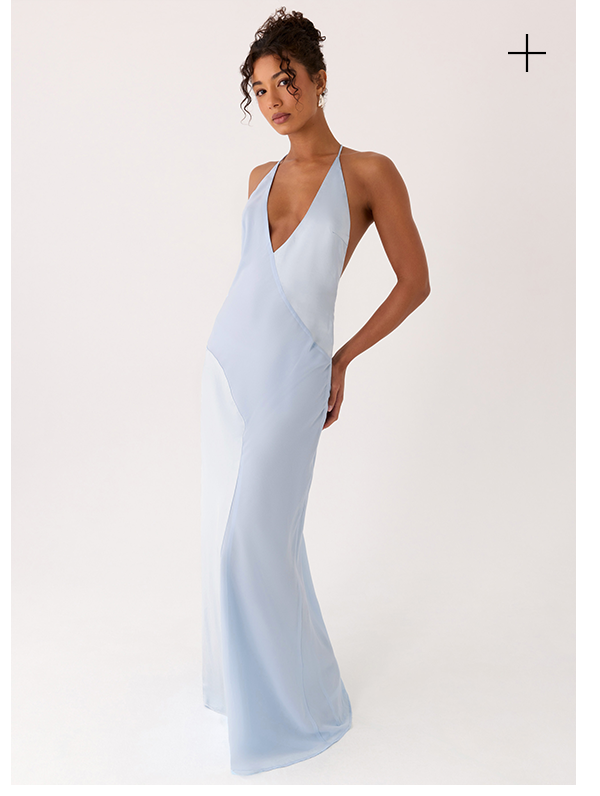 Ellopez Maxi Dress — Blue