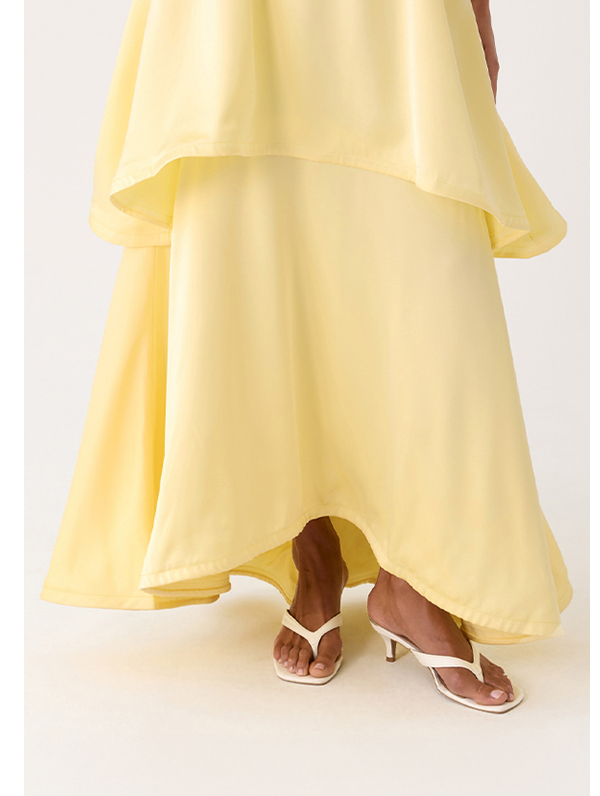 Becka Maxi Dress — Yellow