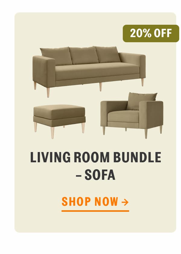 Living Room Bundle - Sofa