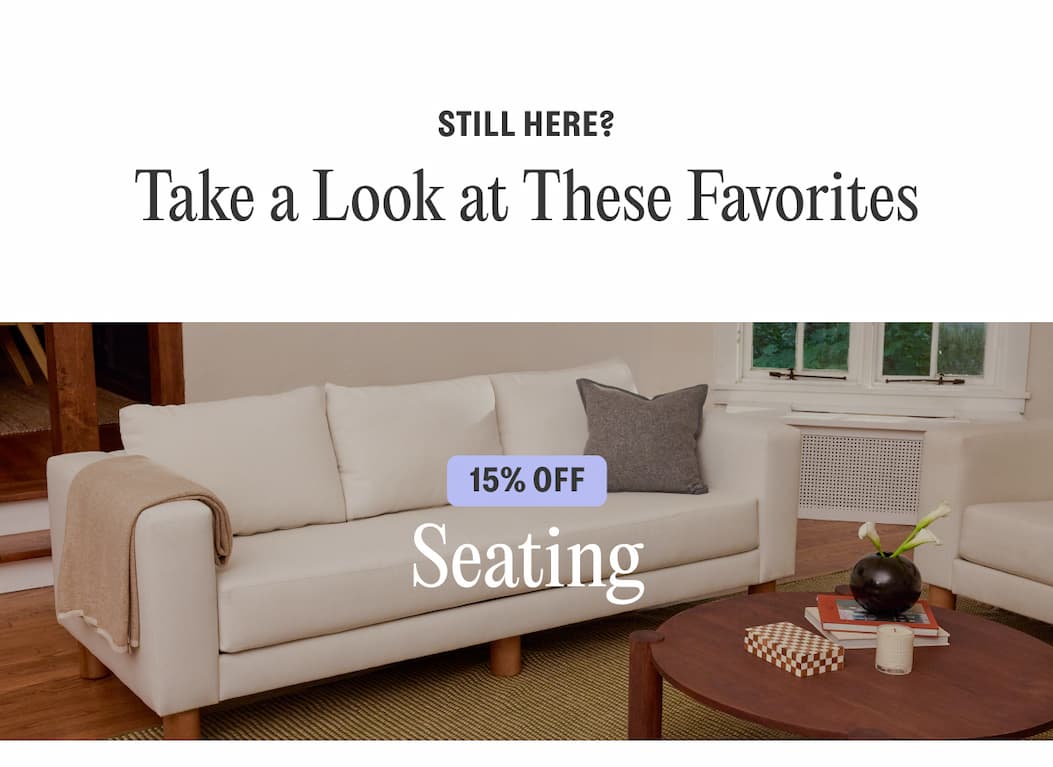 15% Off Seating
